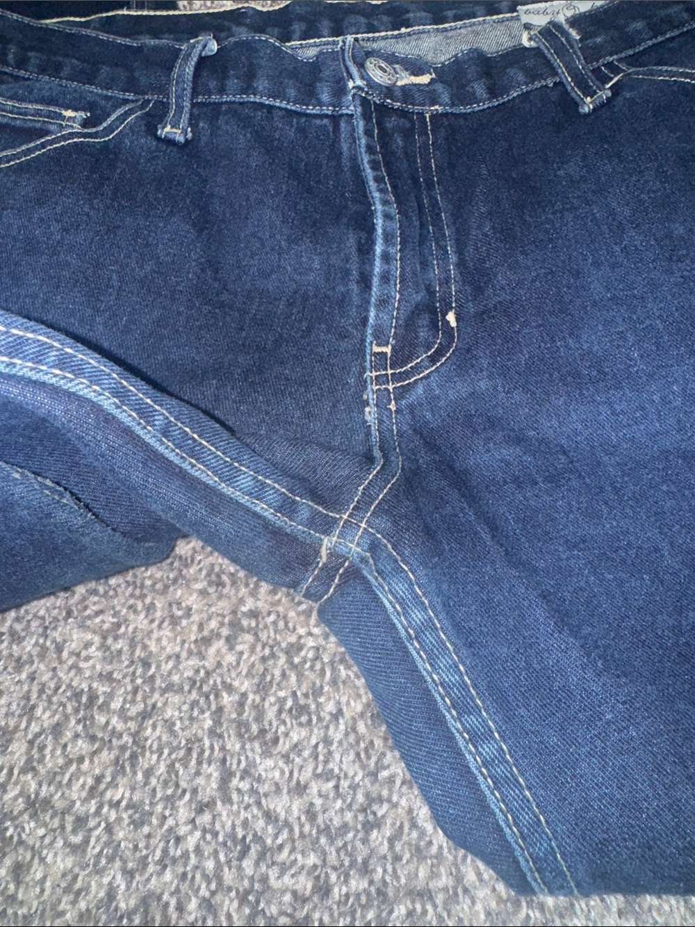 Baby Phat Embroidered Jeans VTG - Picture 5 of 8